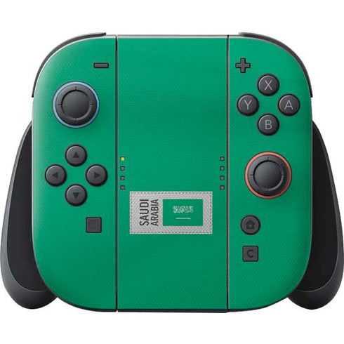 Saudi Arabia Soccer Flag Nintendo Skins
